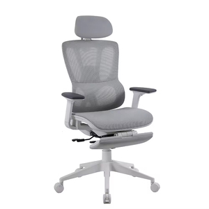 2026 Auto-propriedade patente ajustável malha escritório cadeira alta volta reclinável cadeira ergonômica com pés - Product Image 6
