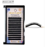 Pestañas Inferiores Hechas a Mano de Calidad Premium Curva J 5mm 6mm 7mm Venta al Por Mayor Negro Mate Pestañas Postizas en Tira para Debajo del Ojo