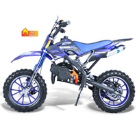 CE EPA gasolina niños Mini 49cc Dirt Bike 2 tiempos Motocross mano Pull Pit Bike motocicletas todoterreno para niños con EP