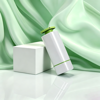 Flacon pompe airless rechargeable à design rotatif, contenant cosmétique, emballage de luxe personnalisé avec logo pour sérum, crème, lotion