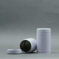 Offre Spéciale 30g 80g boîte de conserve scellable ronde vide pour Matcha avec couvercle à vis hermétique emballage de poudre alimentaire sans danger Logo personnalisé imprimé