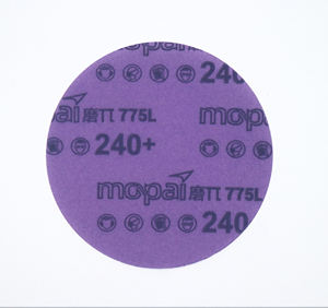 Disque abrasif de 75 mm (3 pouces) OEM/ODM, violet, dureté moyenne, avec support auto-agrippant, pour polissage humide/sec - Product Image 5