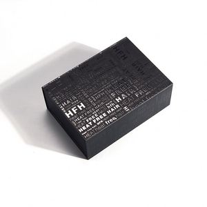 Caja de Regalo de Cartón con Cierre Magnético en Forma de Libro, con Ventana Transparente, Impresión Personalizada, Cajas Plegables para Cosméticos, Novedad FX - Product Image 4