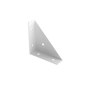 Support triangulaire à angle droit de 90 degrés, en acier inoxydable peint de 5 mm, petite et grande taille, pour la fixation des coins de meubles - Product Image 3