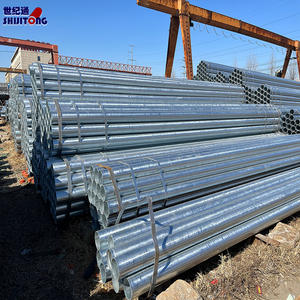 Les marchandises ponctuelles peuvent être personnalisées tuyau en acier galvanisé 32mm 48 <span class=keywords><strong>3</strong></span> mm tuyau en acier galvanisé poteau de signalisation en acier galvanisé - Product Image 2