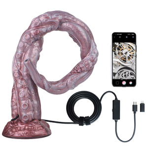 Cámara Endoscópica YOCY, Tapón Anal de Silicona con Visualización en Tiempo <span class=keywords><strong>Real</strong></span>, Dildo con 8 Luces LED, Resistente al Agua IP6, Juguete Sexual para Exploración Adulta - Product Image 1