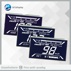 โมดูลหน้าจอ <span class=keywords><strong>LCD</strong></span> สำหรับรถมอเตอร์ไซค์หน้าจอกว้างมีอุณหภูมิสูงกำหนดได้เอง SJXDGN029ที่เหนือกว่า - Product Image 2