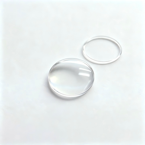 Verre de saphir synthétique bombé simple à rayon personnalisé, haute dureté, anti-corrosion, pour cadran de montre - Product Image 1