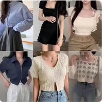 Liquidation de vêtements : Lots mixtes de vêtements pour femmes, stock de fournisseur, robes décontractées en gros, envoi aléatoire