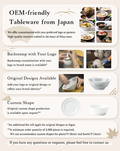 Service de vaisselle en céramique japonaise durable au design intemporel, compatible lave-vaisselle et micro-ondes, vaisselle de table professionnelle raffinée pour - Product Image 4