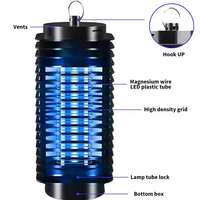 JZ ABS Plastic Elektrische Muggenlamp LED Lamp Anti-Muggen Vliegenvanger UV Anti-Muggen Doodslamp voor Binnen