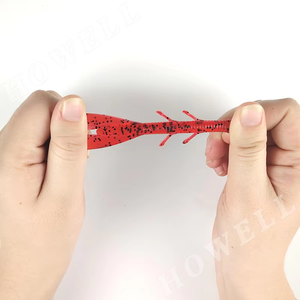 Howell, señuelo <span class=keywords><strong>de</strong></span> pesca <span class=keywords><strong>de</strong></span> PVC <span class=keywords><strong>de</strong></span> alta simulación <span class=keywords><strong>de</strong></span> 90mm, 4,7G, cebo artificial con forma <span class=keywords><strong>de</strong></span> Camarón, plástico metálico suave <span class=keywords><strong>para</strong></span> River Lake Stream OEM - Product Image 5