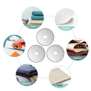 ใบ<span class=keywords><strong>เลื่อย</strong></span>วงกลมป<span class=keywords><strong>ล</strong></span>ายคาร์ไบด์สำหรับจักรเย็บผ้าแบบหมุนอเนกประสงค์ขนาด 45 มม. แบบเย็บด้วยมือ - Product Image 6