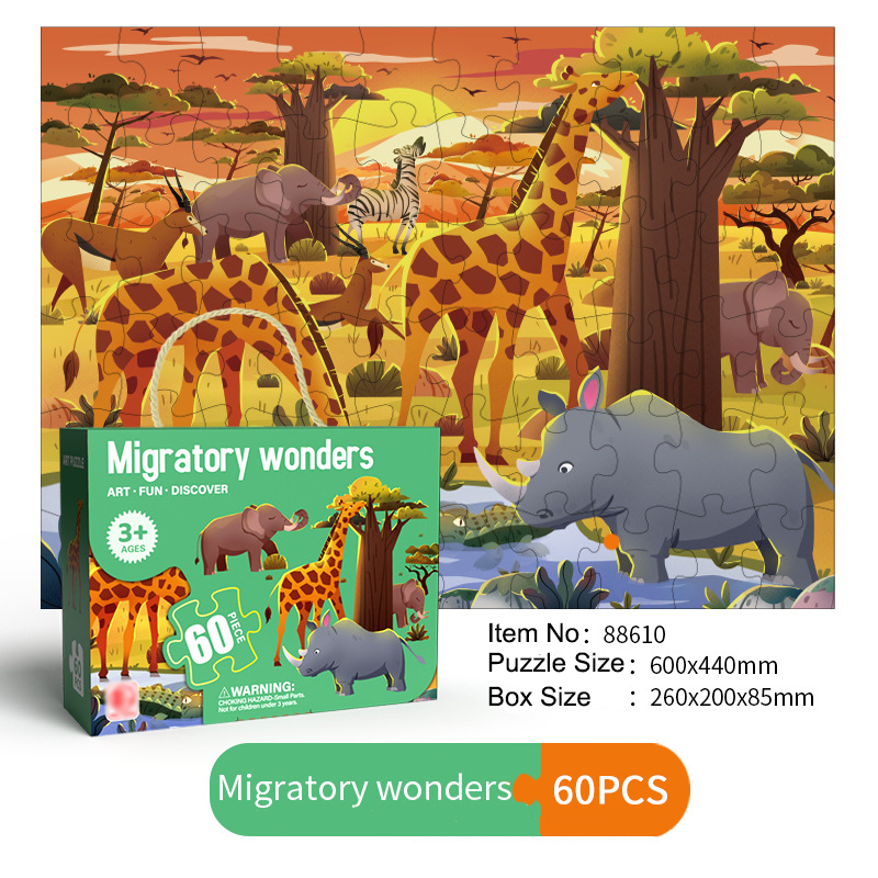 60pcs Merveilles migratrices