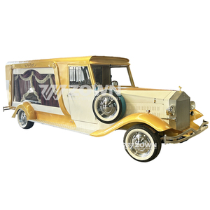 2026 Carrosse funéraire électrique de luxe, style classique vintage, pour cercueil, à vendre, couleur personnalisable - Product Image 1