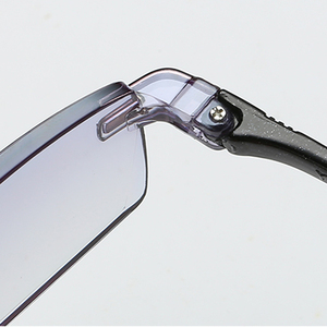 Women Men Rimless Anti Blue Light Magnification Antifatigue Eyewear Presbyopic <strong>Reading</strong> <strong>Glasses</strong> - Product Image 5