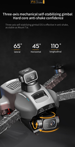 Popular HOSHI <span class=keywords><strong>4DRC</strong></span> <span class=keywords><strong>F13</strong></span> GPS Drone 8K Profesional HD Cámara 3KM EIS 3 ejes Anti-Shake Gimbal FPV Drone Quadcopter sin escobillas - Product Image 5