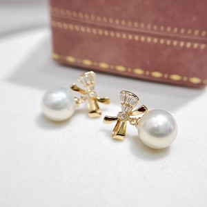 ต่างหูเงินแท้ S925 รุ่น 22627 พร้อมอุปกรณ์ DIY สำหรับประดับมุก ขนาด 9-13 มม. แบบกลม  ฐานเปล่าสำหรับต่างหูแบบผีเสื้อ  ขนาด 9-13 มม. สำหรับใส่ลูกปัดกลม - Product Image 2