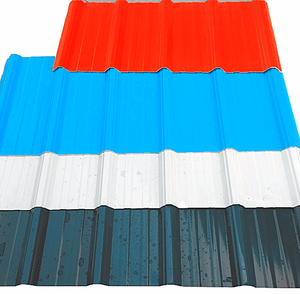 Tejas de tejado acanaladas Trapeziodal ligeras de la onda de UPVC longitud de 1130 mm para requisitos <span class=keywords><strong>particulares</strong></span> - Product Image 4
