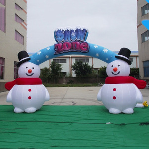 <b>Inflatable</b> <b>Santa</b> Claus Arch Doorway Christmas Yard Decoration Outdoor Holiday Decor PVC Material - Product Image 3