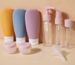 Ready to <strong>Ship</strong> Travel <strong>Bottles</strong> Set 11pcs Leak Proof Squeezable Containers for Toiletries Conditioner Shampoo Lotion Travel <strong>Kit</strong> Set - Product Image 4