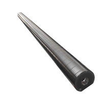 Rouleau de guidage en aluminium pour convoyeur, rouleau de renvoi, rouleau en caoutchouc personnalisé