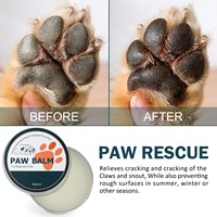 Bálsamo para Patas de Mascotas, Perros y Gatos, Protección Natural, Reparación de Almohadillas Secas y Agrietadas, Hidratante y Calmante, 60g, OEM, ODM, Marca Privada