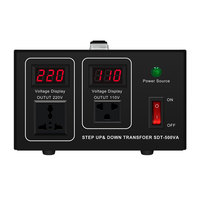 Transformateur abaisseur/élévateur de tension SDT-500W 1000W 2000W 3000W, convertisseur de tension 220V vers 110V ou 100V vers 220V