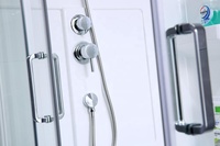 Kit de panneaux de douche en acrylique pour mur de salle de bain et base de douche