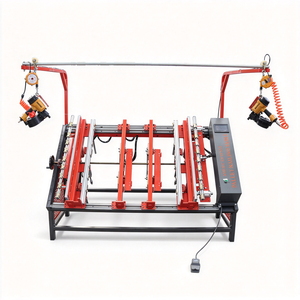 Mesa de Clavado Neumática Semiautomática para Palés Americanos de 700-1700 mm, Máquina de Clavado para Ensamblaje de Palés de Madera - Product Image 1