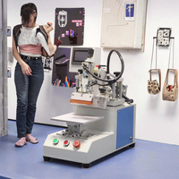 Machine de sérigraphie semi-automatique pour matériel plastique Acrylique et lunettes de soleil pour coussinets de chaussures Hardware et accessoires de chaussures