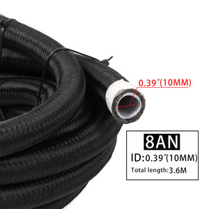 Teflon Oil Hose Kit AN6 AN8 AN10 Braided <b>PTFE</b> Hose 3.6m 6m Aluminum Alloy Fittings For Car Modification - Product Image 3