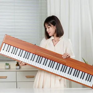 中国制造触敏88键钢琴电子键盘木制数码钢琴，带MIDI，适合初学者