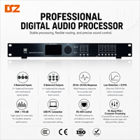 Processeur audio numérique OEM ODM 3 entrées 6 sorties, système de gestion audio DSP pour sonorisation professionnelle