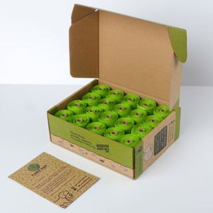 Top Quality Free Sample Customized Design Biodegradable Poop Bags Pet Waste Bag for Dogs - Product Image 1
