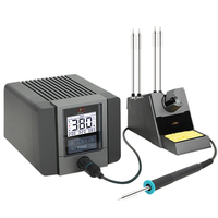 Station de soudage à affichage numérique TS11, fer à souder à chauffage rapide 90W, 3 canaux commutables, pointe de type burin, 220V/50Hz, garantie 1 an