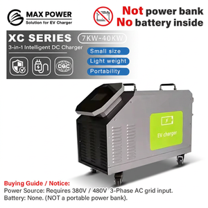 Chargeur solaire rapide pour véhicules électriques 480V triphasé 30KW GBT, fabricants de chargeurs portables pour véhicules électriques, station de recharge pour voitures électriques - Product Image 2