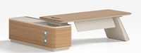 Poste de travail moderne, mobilier de bureau de direction de luxe, bureaux en L pour bureau, design de table de patron moderne, ensemble de bureau