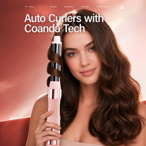 Ulelay 5-en-1 : Styler capillaire automatique haute vitesse 110000 tr/min – Kit multi-styler rapide pour boucler, lisser et sécher les cheveux – Brosse sèche-cheveux - Product Image 6