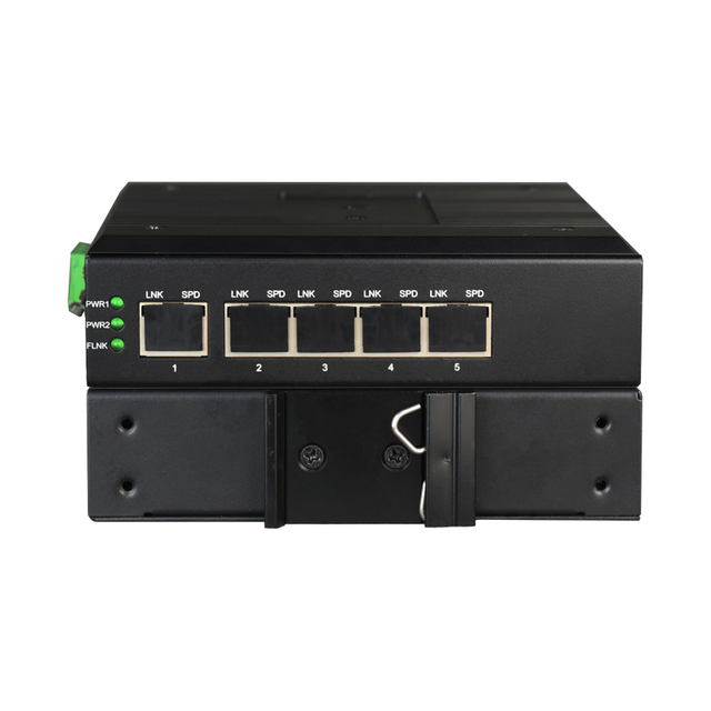 Best Price Mini Desktop Industrial 5 Port Gigabit Ethernet Switch  Managed 10/100/1000Mbps Din Rail Industrial Ethernet Switch