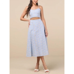 Vestido de Verano Informal Maxi con Estampado Floral Personalizado de Fábrica para Mujer, Impresión Digital, Tejido, OEM, ODM - Product Image 2