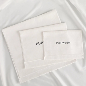 Sac cadeau en coton avec logo personnalisé, sac à poussière en toile de coton 100% biodégradable, pochette en coton écologique - Product Image 5