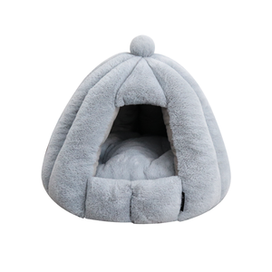 Cozy Pet Cave Bed with Soft