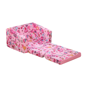 <span class=keywords><strong>Tumbona</strong></span> <span class=keywords><strong>plegable</strong></span> para niños con tela lavable y cojín extraíble, muebles para niños, sofá para niños - Product Image 4