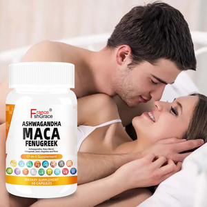 Suplemento Personalizado de Ashwagandha, Raíz de Maca y Fenogreco, Cápsulas para Mejorar la Energía y Vitalidad Masculina, Pastillas para Agrandar el Pene - Product Image 1