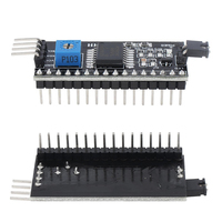 Placa Adaptadora de Interfaz Serial IIC I2C TWI SPI para Pantalla LCD 1602 2004, Módulo Convertidor LCD1602 PCF8574