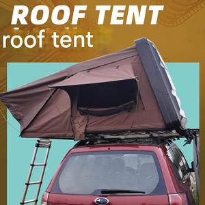 Roll-over SUV Car-mounted Portable Outdoor Quick-opening Four-season Camouflage Car Folding ABS Aluminum Hardtop Roof <b>Tent</b> - Product Image 2