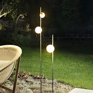 Lampe de jardin extérieure étanche, lampe de pelouse LED moderne, éclairage de paysage de villa, éclairage de couloir - Product Image 2
