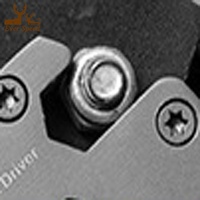 Couteau de survie multi-outils porte-clés 10 fonctions en acier inoxydable poli 2026 avec clé à molette et tournevis, certifié OEM GS