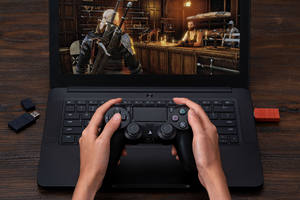 Adaptador USB Inalámbrico 8BitDo para Nintendo Switch, <span class=keywords><strong>PS5</strong></span>, <span class=keywords><strong>PS4</strong></span>, PC y Mac - Product Image 4
